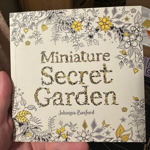Miniature Secret Garden Coloring Book